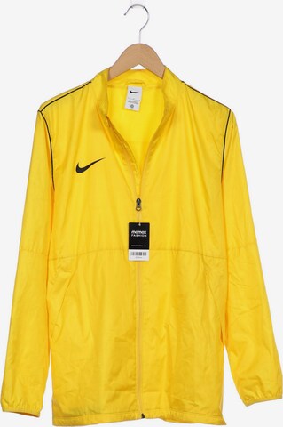 NIKE Jacket & Coat in L in Yellow: front