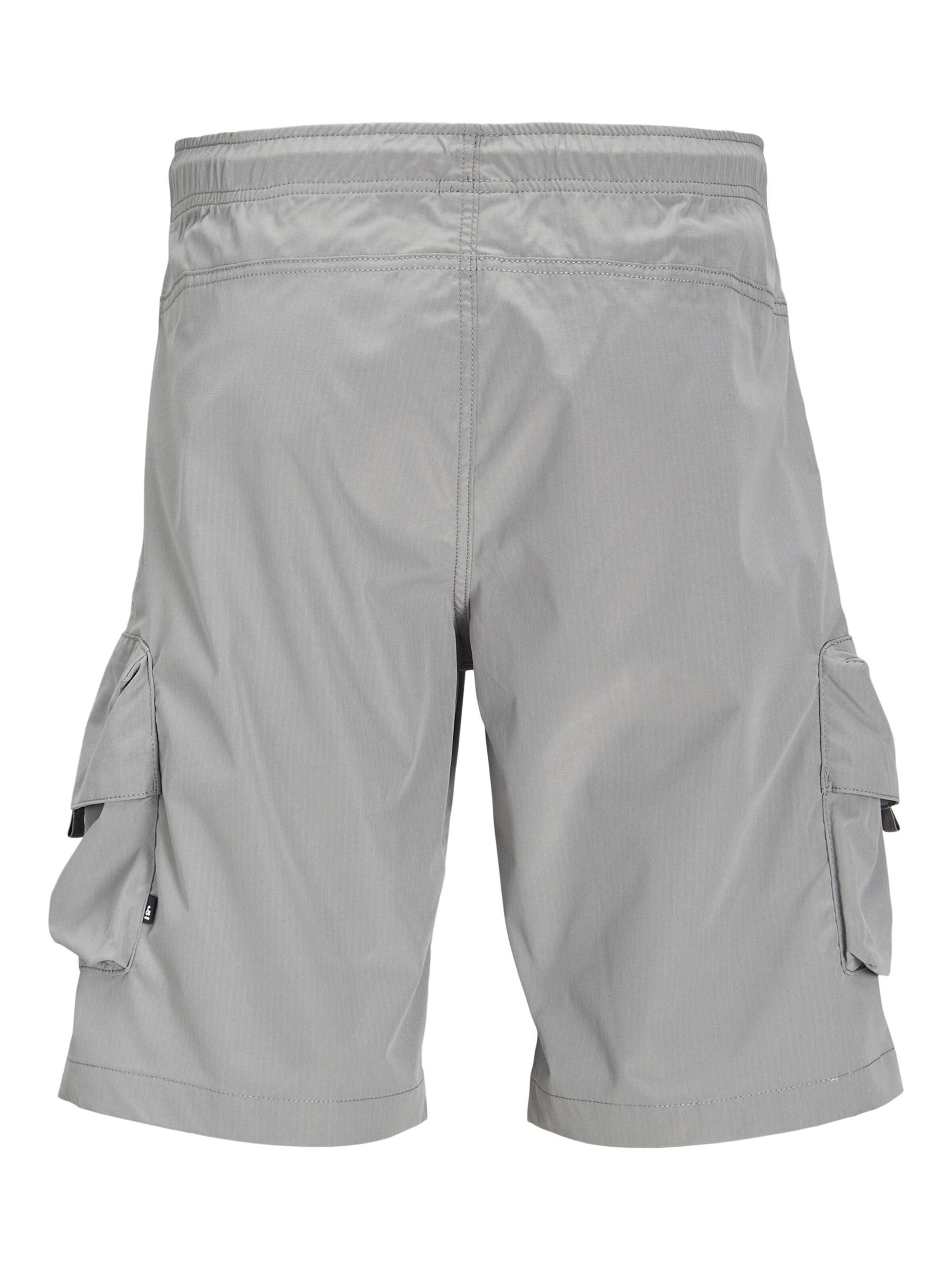 JACK & JONES Loosefit Cargobroek in Grijs