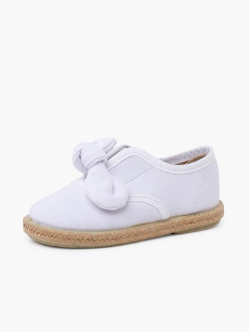 Sneaker di Pisamonas in bianco: frontale