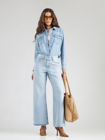 LEVI'S ® Široke hlačnice Kavbojke 'MIDDY' | modra barva