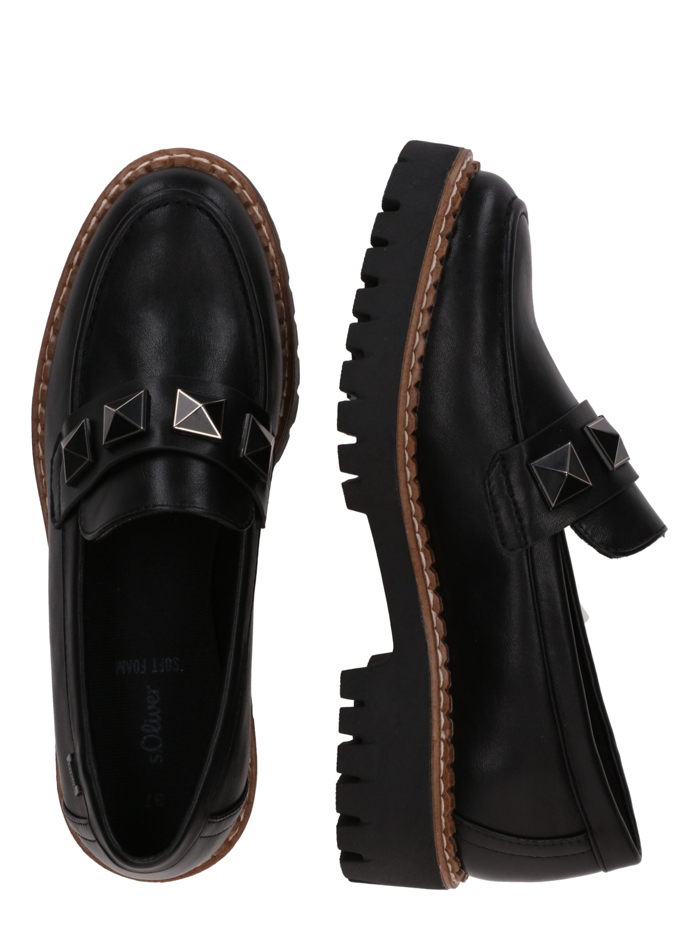 Chaussure basse s.Oliver en noir