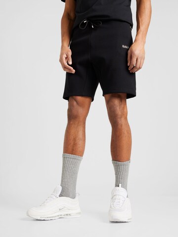 BALR. Regular Shorts 'Q-Series' in Schwarz: predná strana