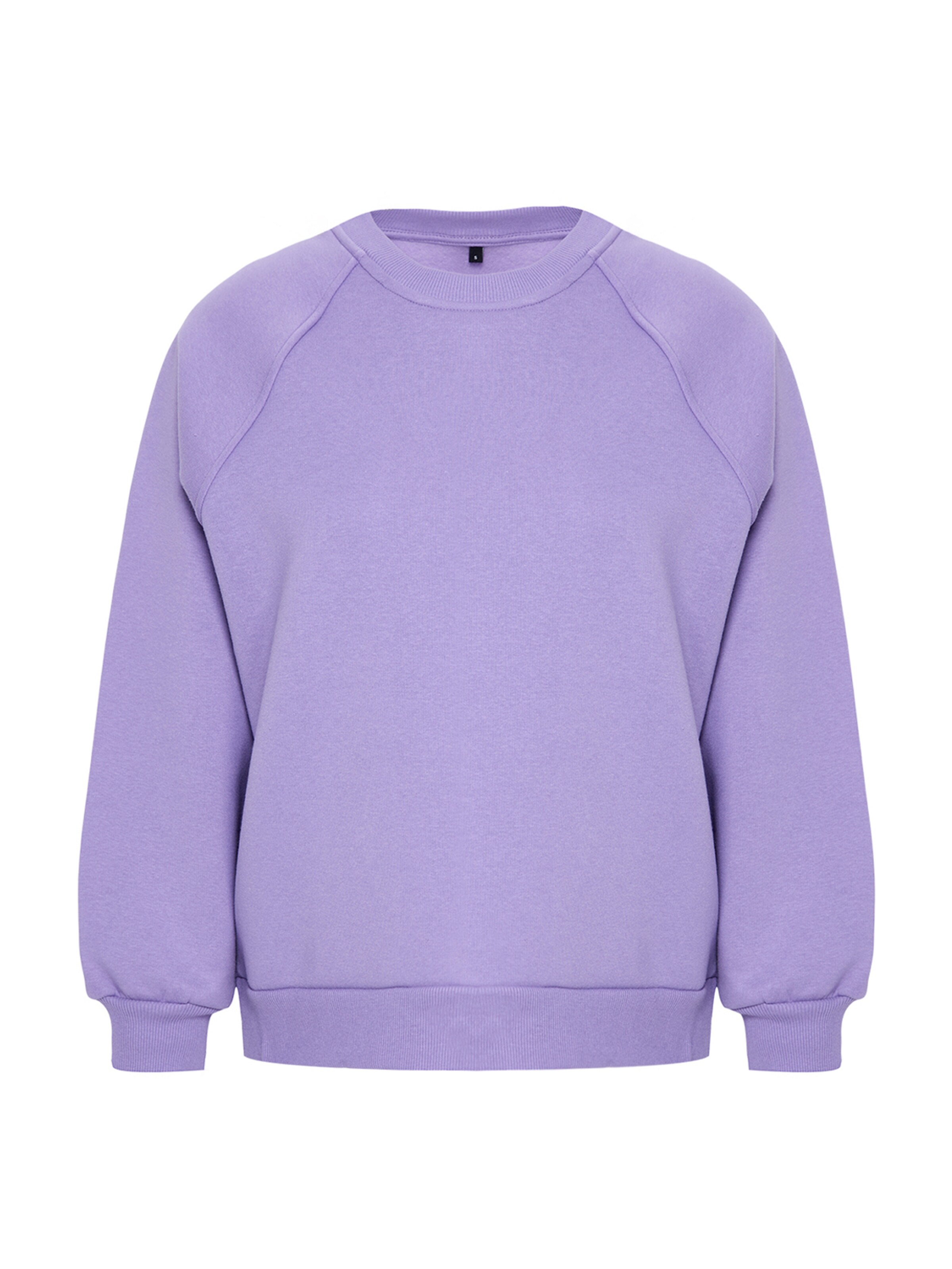 Bluză de molton de la Trendyol pe mov: față