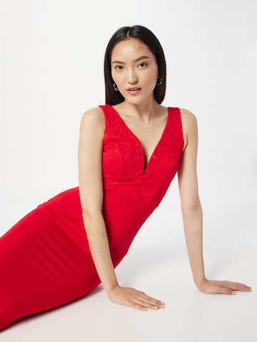 Robe de soirée 'JOSEPHINE' WAL G. en rouge