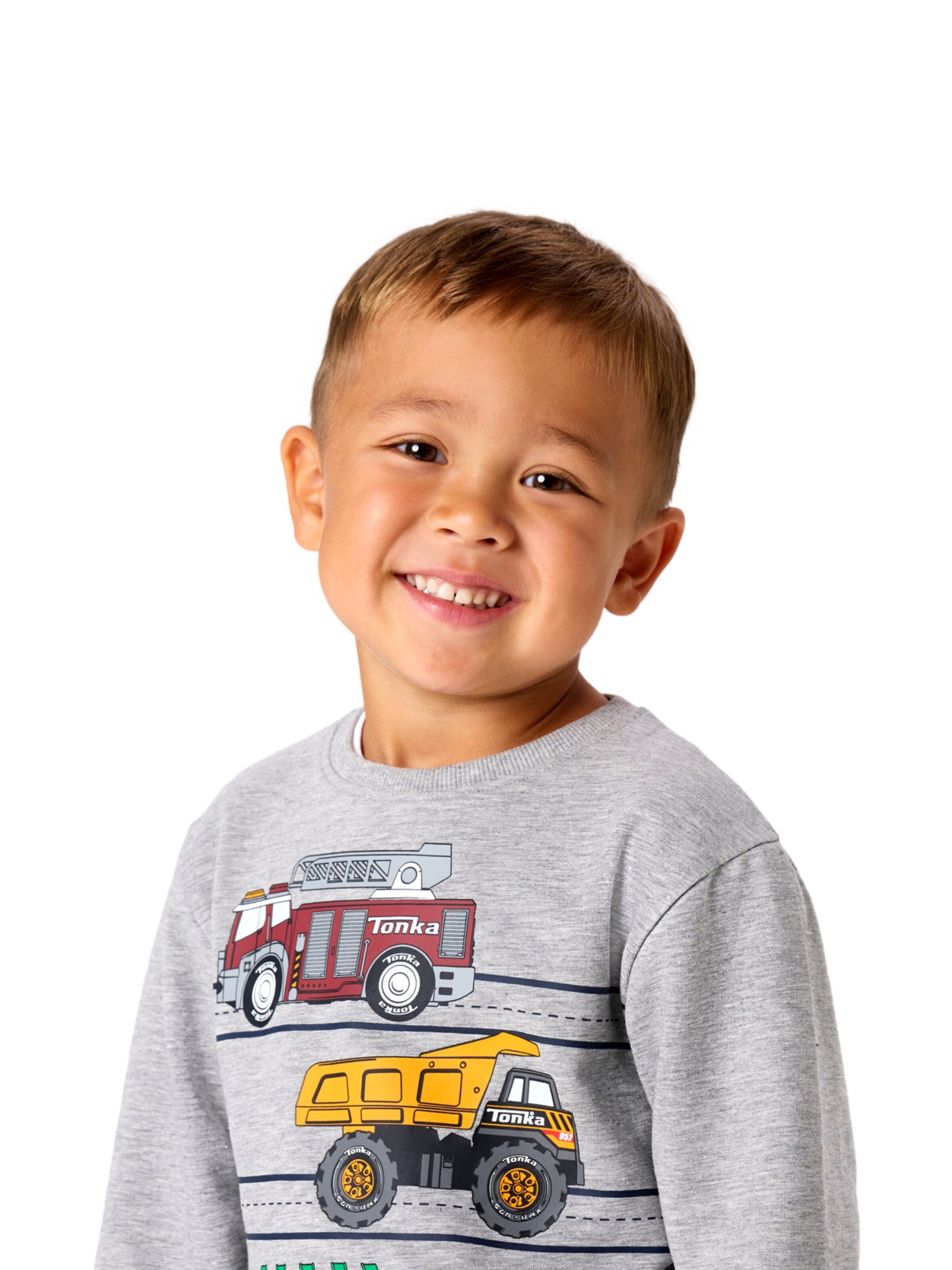 NAME IT Sweatshirt 'Jorge Tonka' in Grey