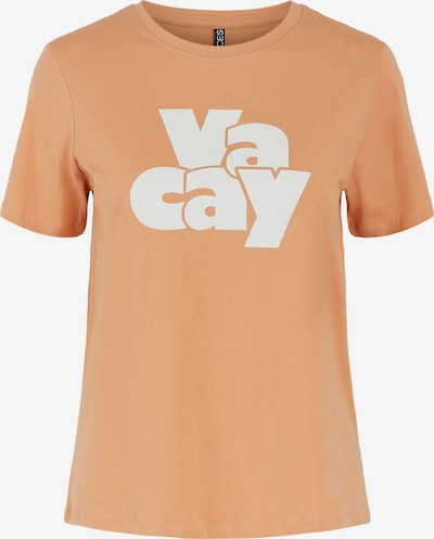 PIECES Shirt 'Tamaris' in Light brown / White, Item view