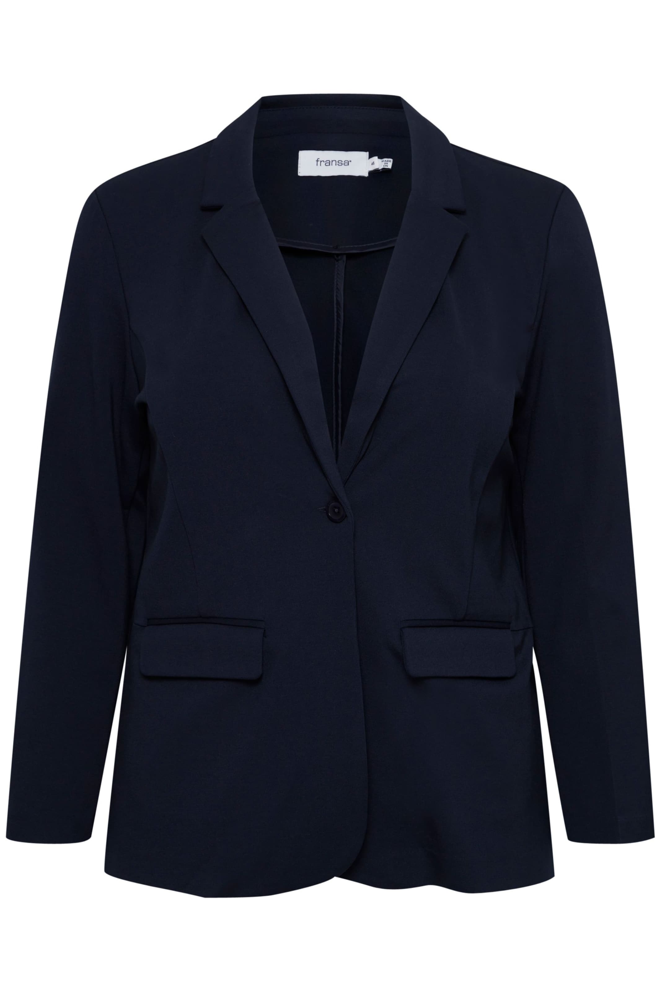 Blazer Fransa Curve en bleu : devant