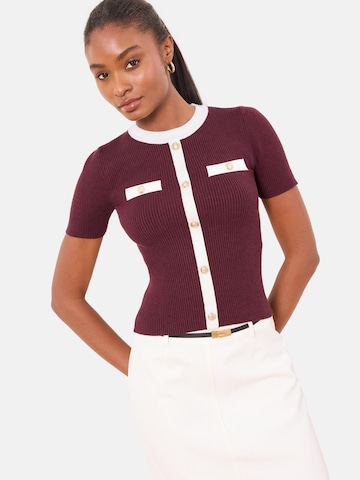 Lipsy Sweater in Red: front
