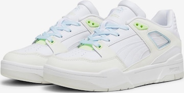 Baskets basses 'Slipstream' PUMA en blanc : devant