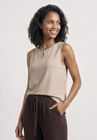 STREET ONE Top in Beige: Vorderseite