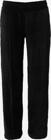 A LOT LESS רגל רחבה מכנסיים 'Henriette Pants' באפור: מלפנים