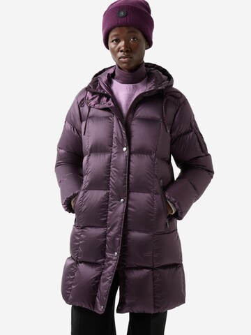 BOGNER Wintermantel 'Fanja' in Lila: Vorderseite