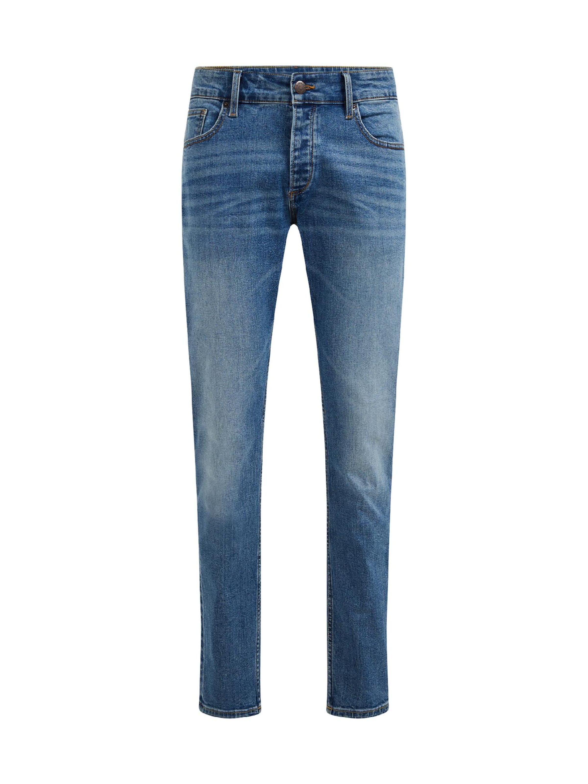 Uomo Taglie comode WE Fashion Jeans in Blu Scuro 