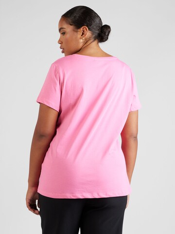 ONLY Carmakoma Shirt 'CARLISA' in Pink