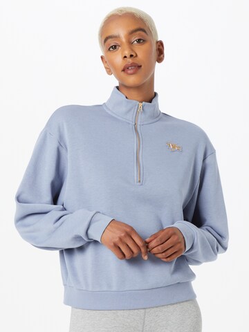 Nike Sportswear Sweatshirt in Blauw: voorkant