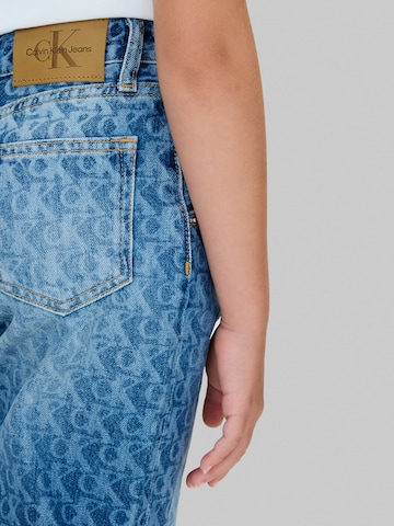 Regular Jean 'BARREL' Calvin Klein Jeans en bleu