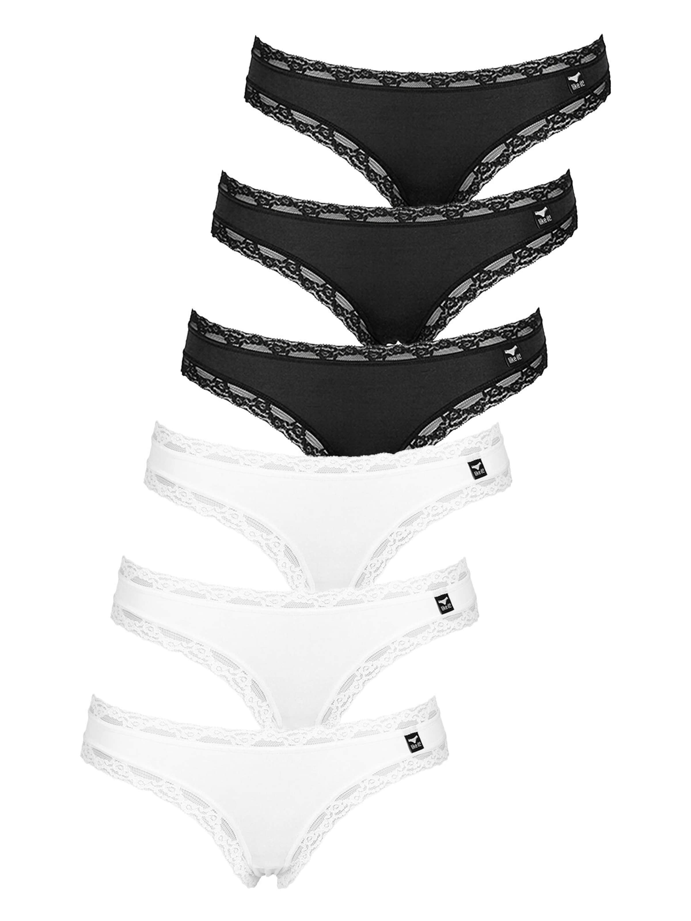 like it! Panty 'Olivia' in White: front