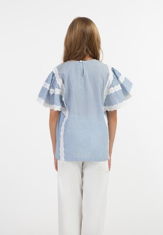 DREIMASTER Blouse in Blue