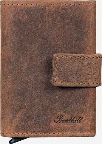 Benthill Wallet 'Etui' in Brown: front