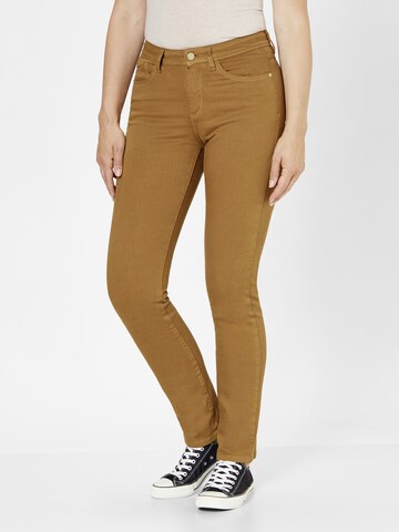 PADDOCKS Slim fit Pants in Yellow: front