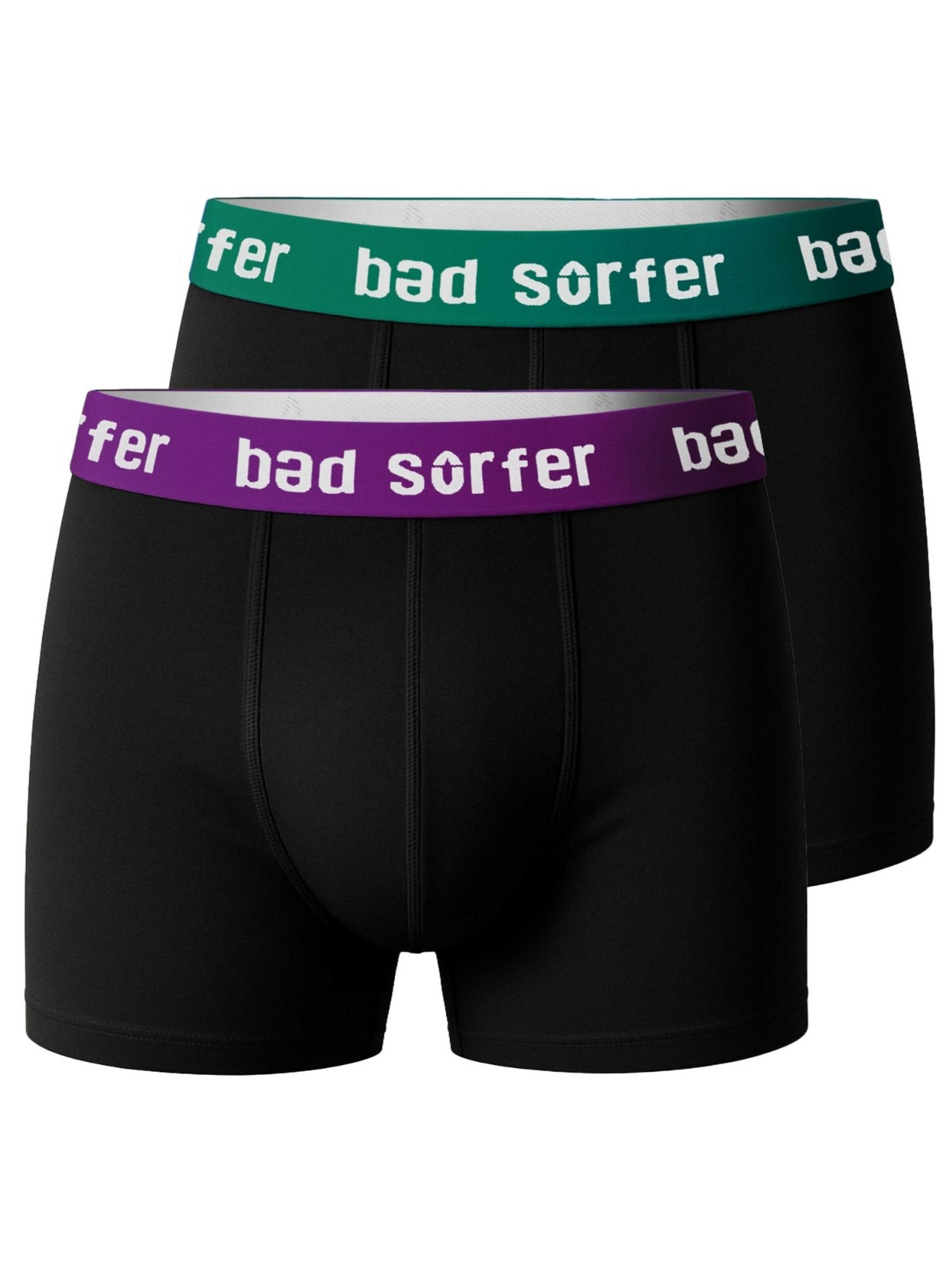 Bad Surfer Boksershorts i sort