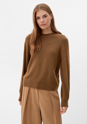 s.Oliver Sweater in Brown: front