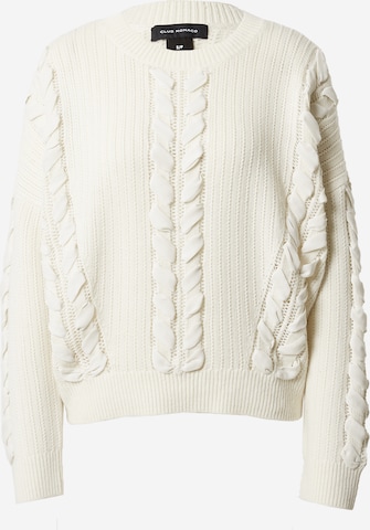 Club Monaco Sweater in White: front