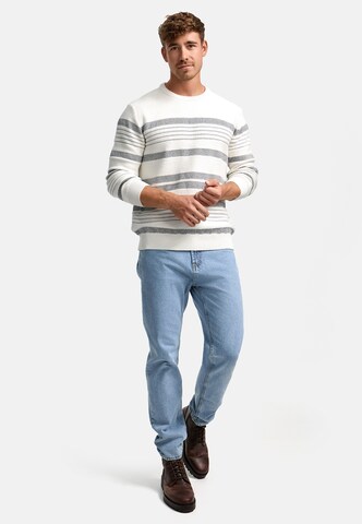 INDICODE JEANS Sweater 'Scott' in White
