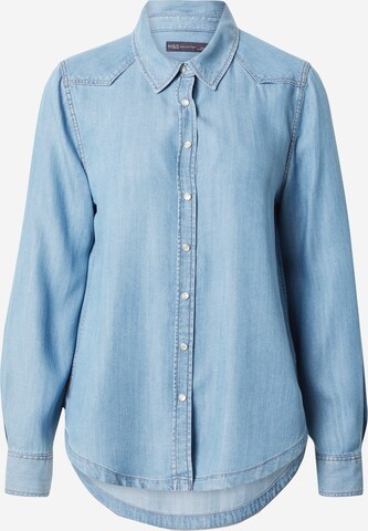 Marks & Spencer Blouse in Blue: front