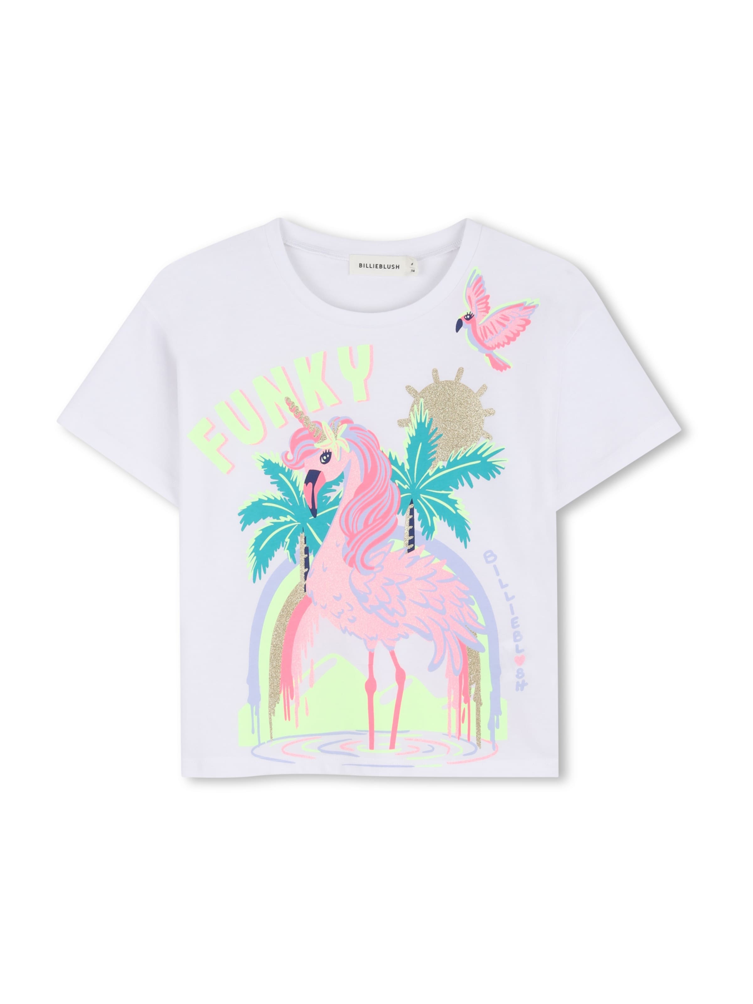 Billieblush - Camiseta en blanco: frente