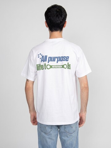 Maglietta 'S/S All Tools T-Shirt -- White Men's T-Shirt' di Carhartt WIP in bianco: frontale