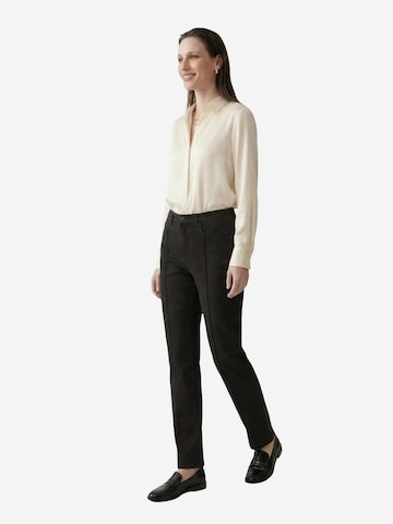 My fashion - Slimfit Calças em preto