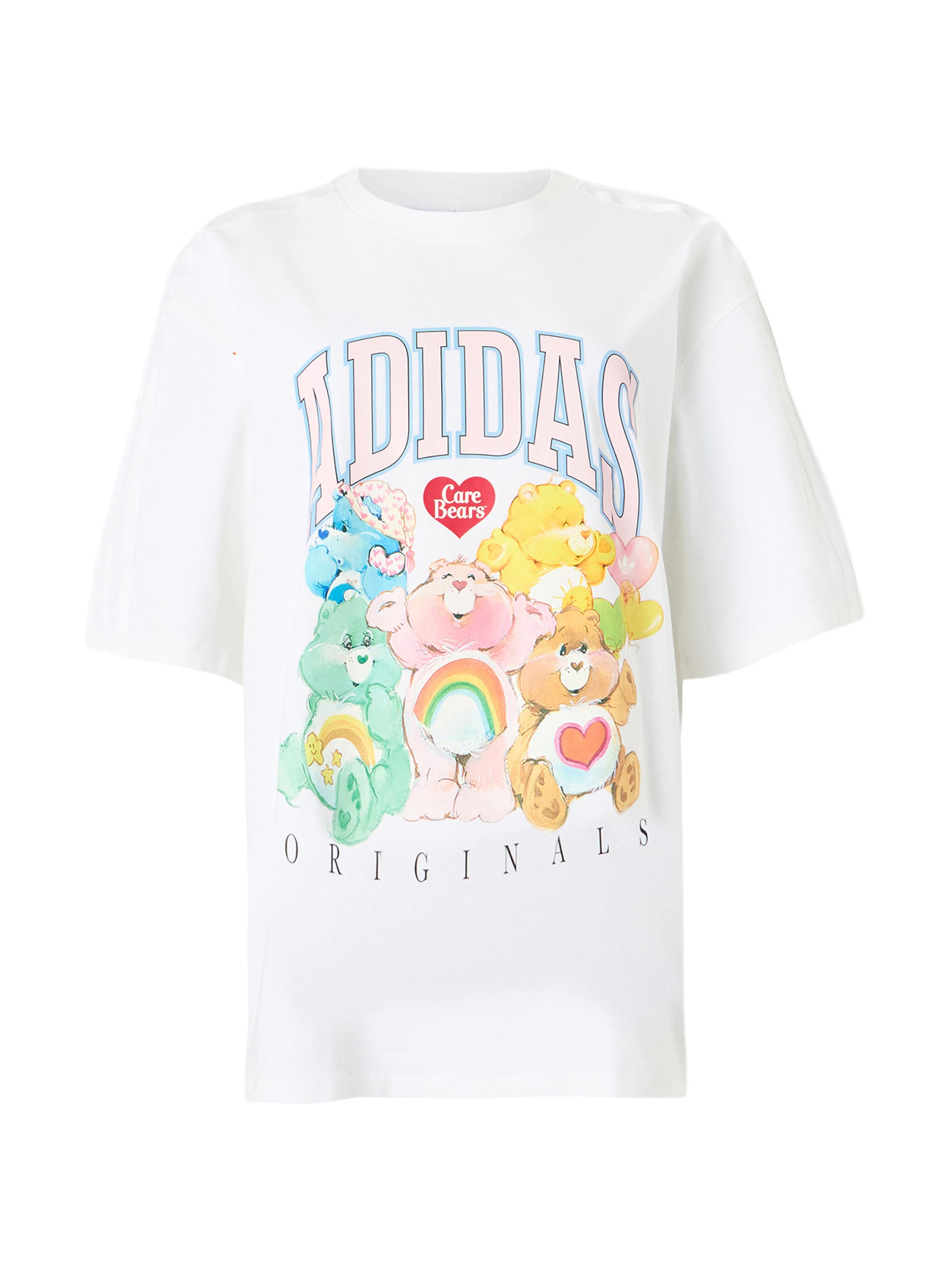 ADIDAS ORIGINALS Μπλουζάκι 'CB' σε XS σε κίτρινο παστέλ / μέντα / ροζ παστέλ / λευκό, Άποψη προϊόντος