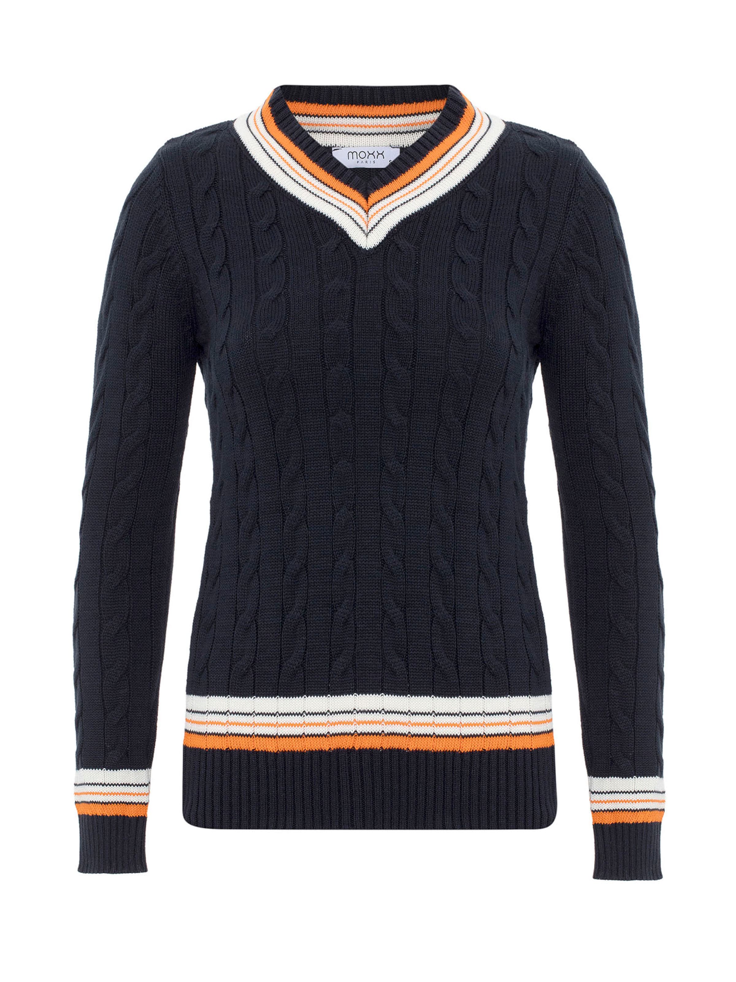 Moxx Paris Sweater in Blue: front