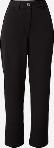EDITED רגיל מכנסיים 'Kirsti' בשחור: מלפנים