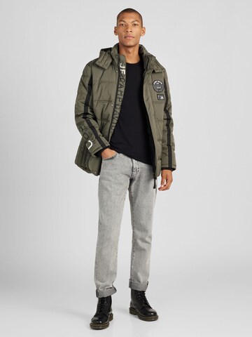 CAMP DAVID Between-season jacket in Green