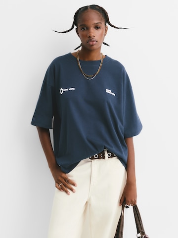 Maglia extra large 'PACIFIC' di Pull&Bear in blu