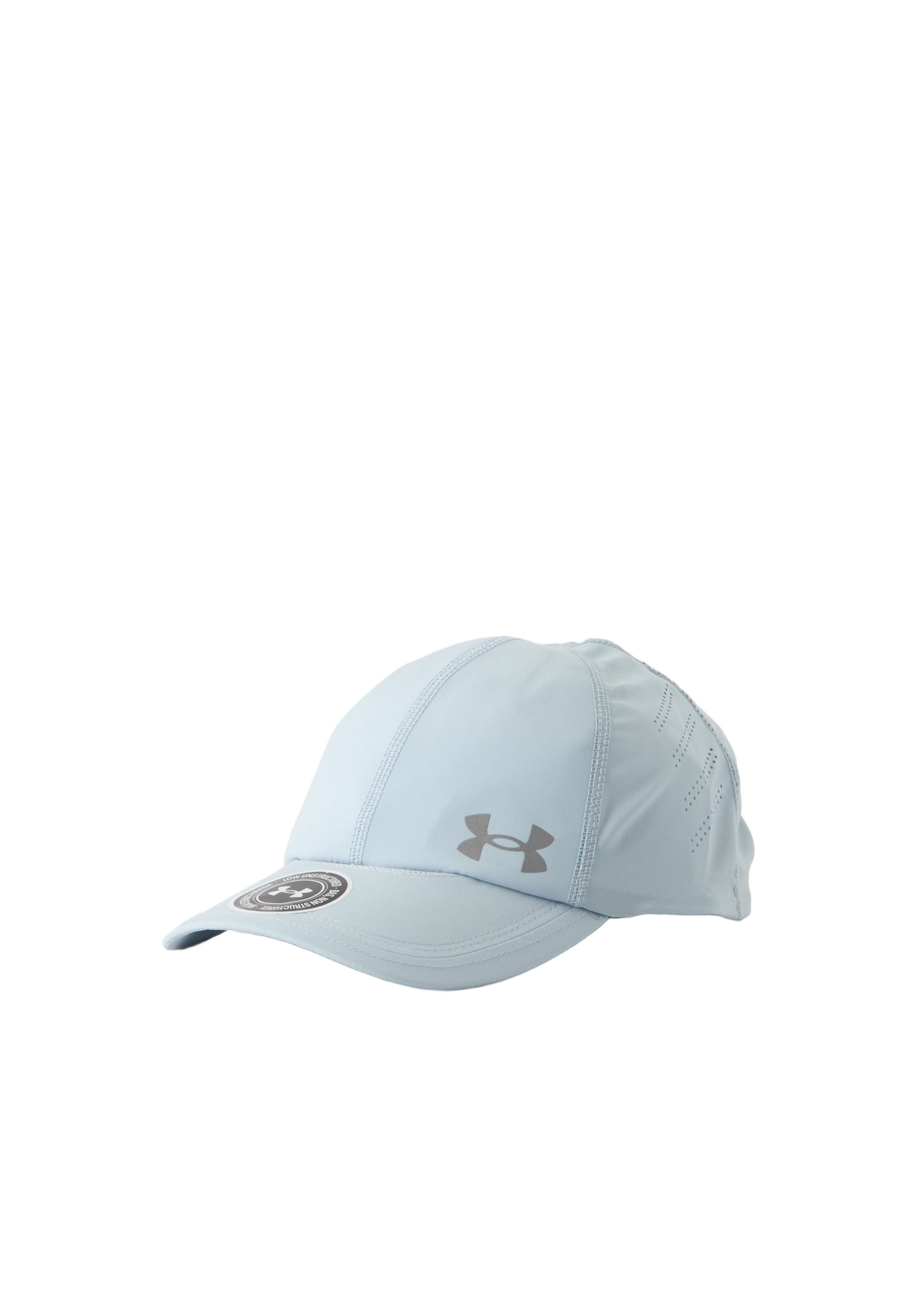 UNDER ARMOUR Sportpet 'Velociti' in 55-60 in de kleur Pastelblauw / Grijs, Productweergave