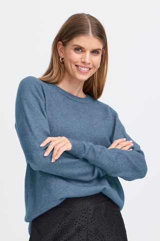 Fransa Pullover 'FRELLIS' in Blau: Vorderseite