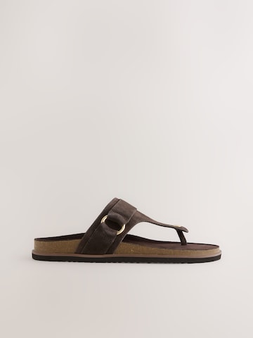 Tongs Next en marron