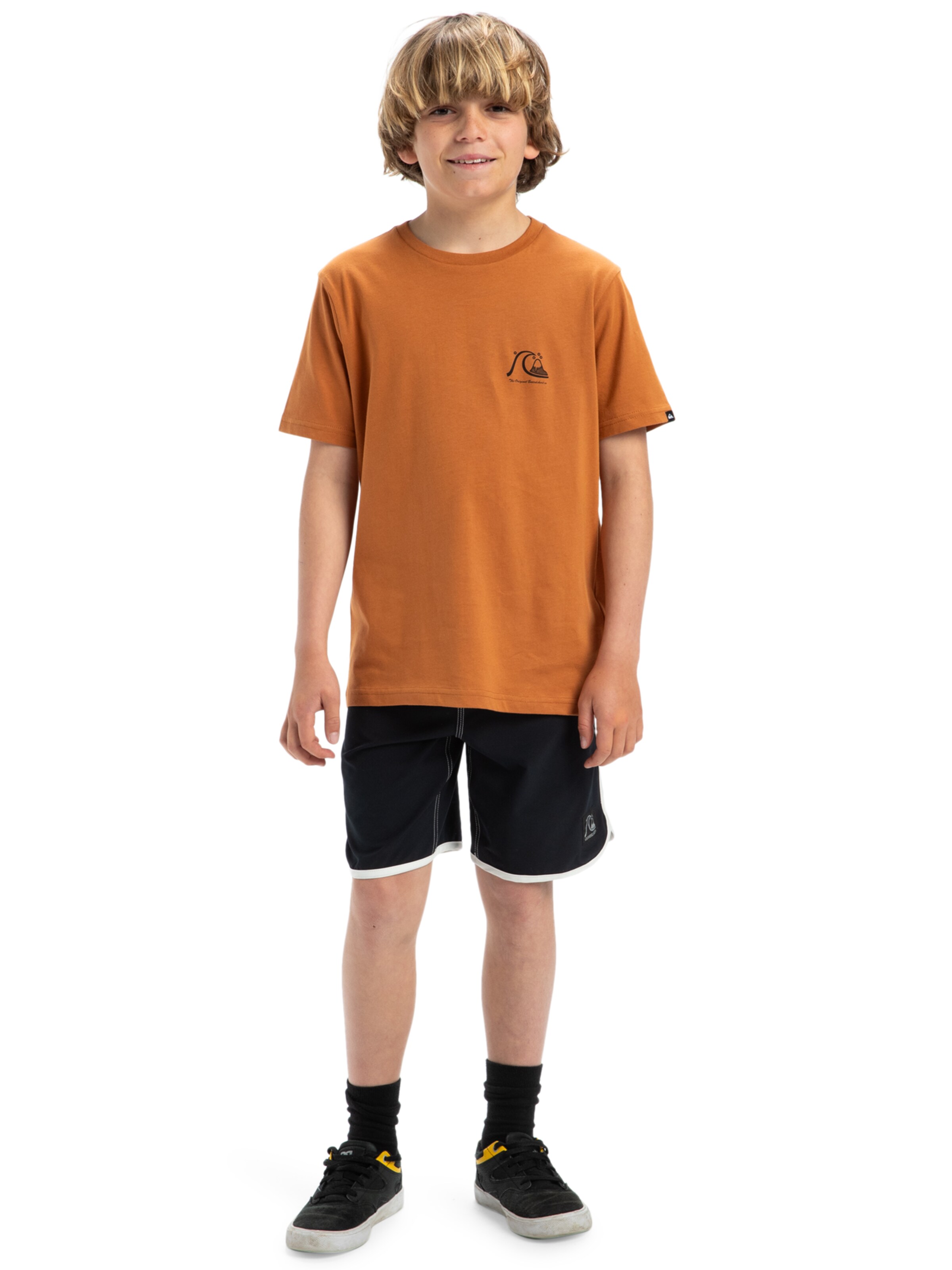 QUIKSILVER Shirt 'Evo Original' in Oranje