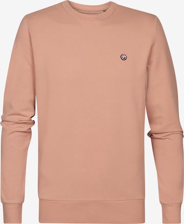 Sweat-shirt 'Seaviewpark' Petrol Industries en marron : devant
