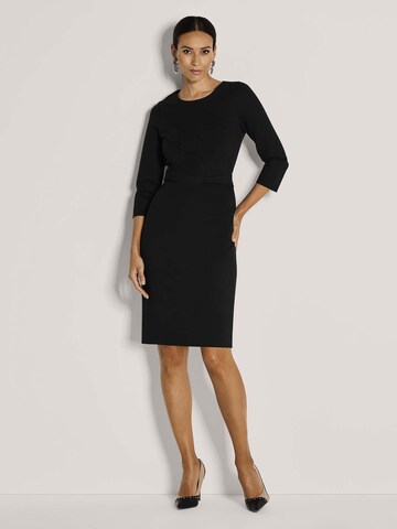 Robe fourreau MADELEINE en noir