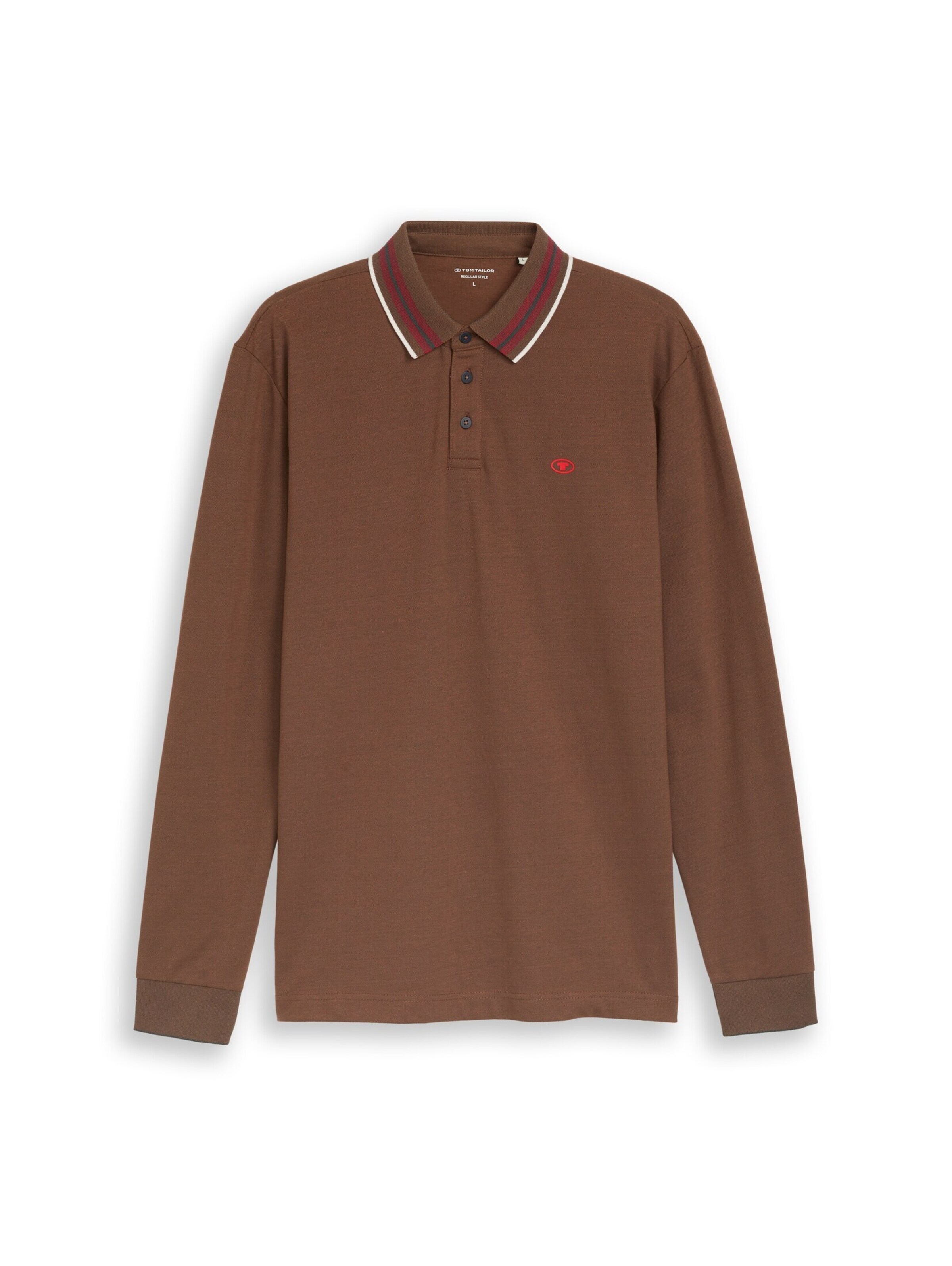 TOM TAILOR T-Shirt en XXL en marron, Vue avec produit