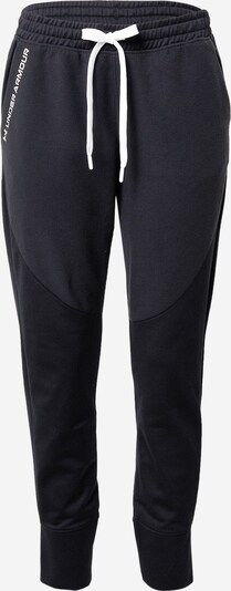 UNDER ARMOUR Spordipüksid must / valge, Tootevaade