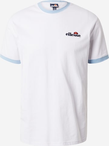 ELLESSE T-Shirt 'Meduno' in Weiß: predná strana