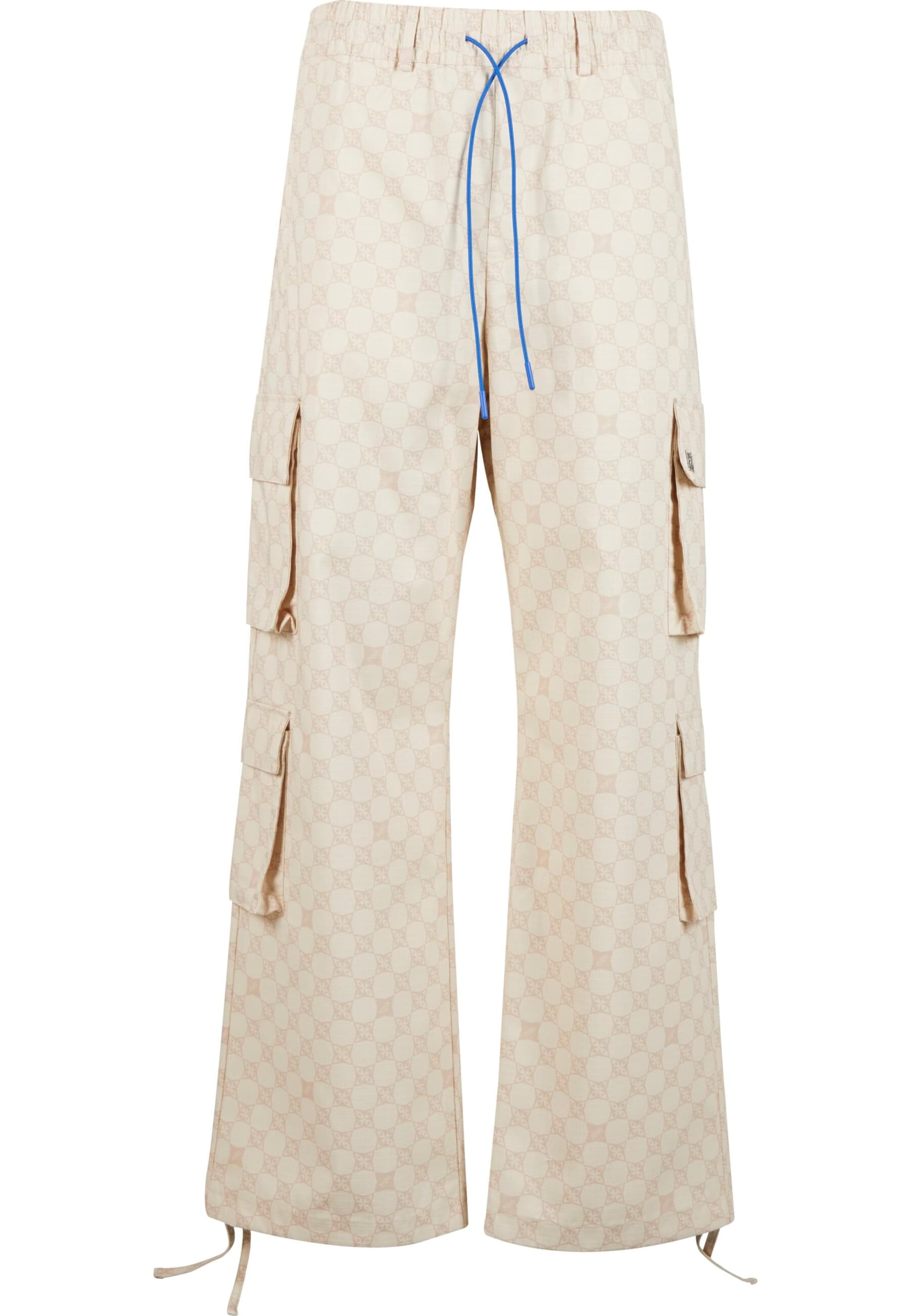 Pequs Loosefit Hose in Beige: Vorderseite