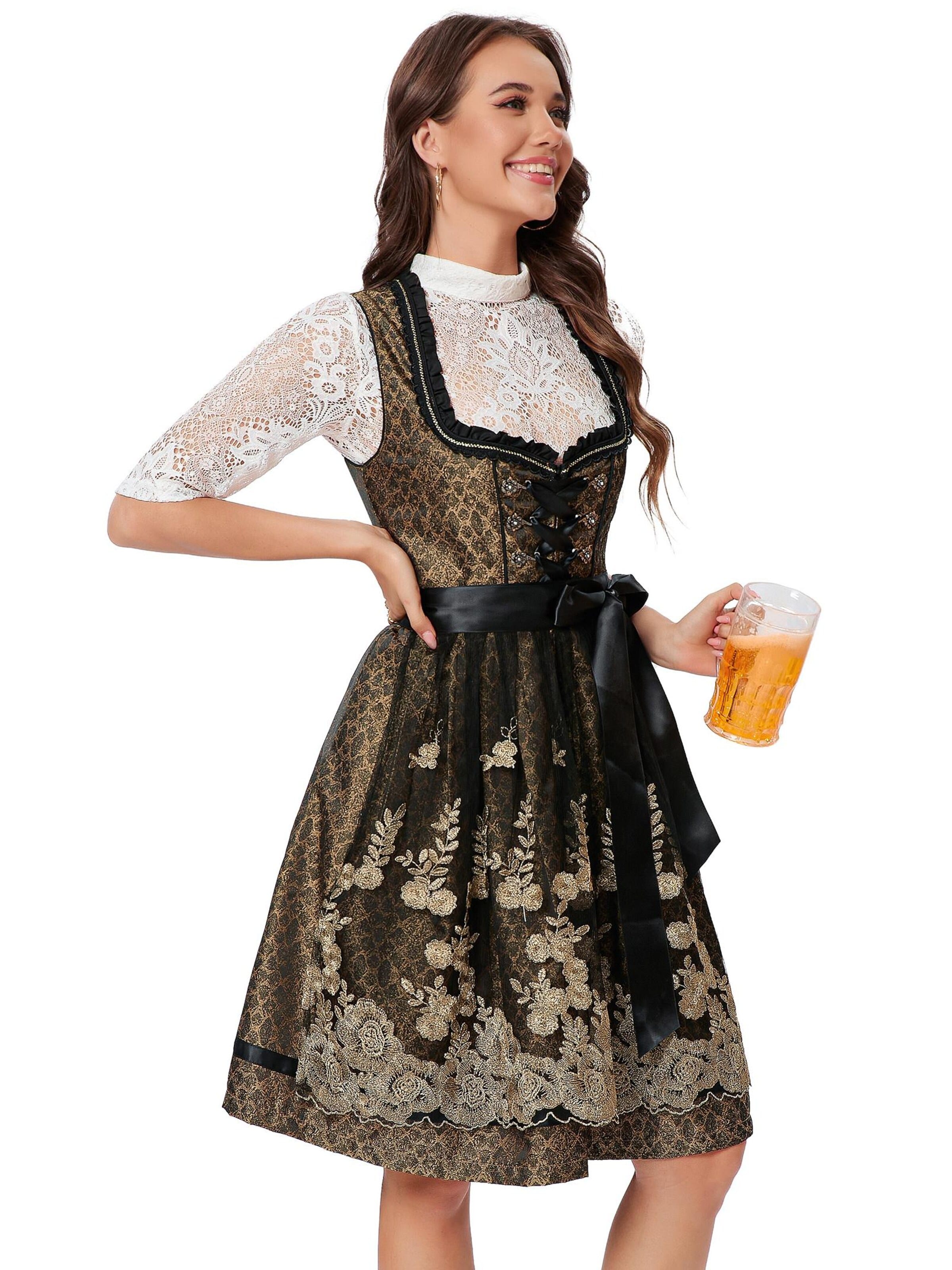 Yesfashion Dirndl‌‌‌‌‌‌‌‌ in Schwarz