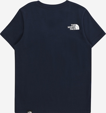 mėlyna THE NORTH FACE Sportiniai marškinėliai 'SIMPLE DOME'