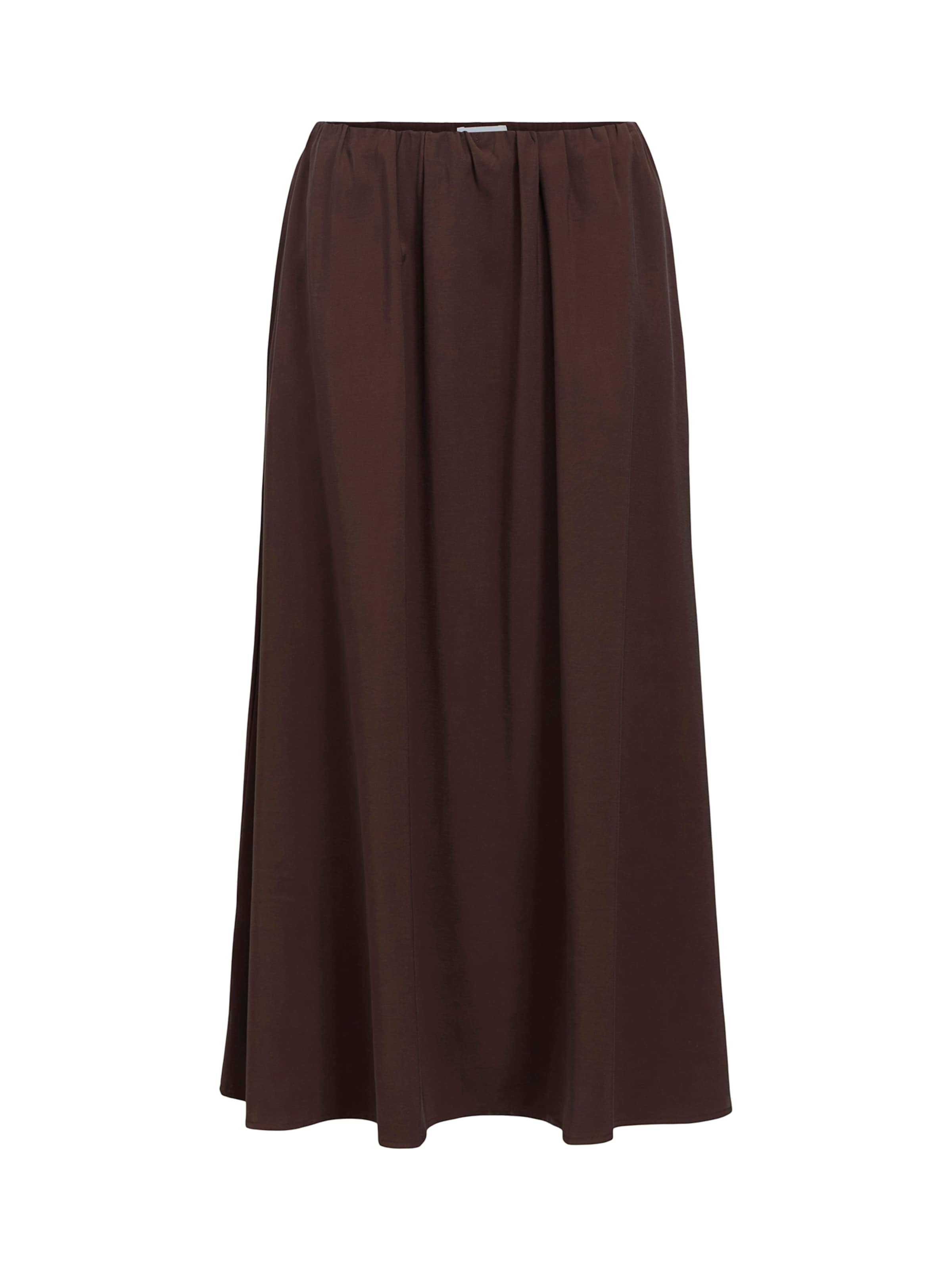 OBJECT Skirt 'OBJFia' in Brown: front